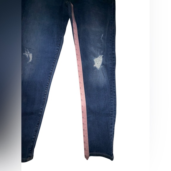 Hudson Jeans Relaxed Fit Distressed Blue Denim Size 30 - Picture 5 of 6